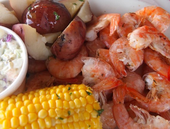 Southern style cooking on a deep south road trip. Southern Boil