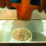 Idyappam string hopper making in Sri Lanka