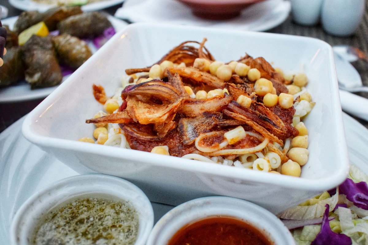 Egypt national dish koshari